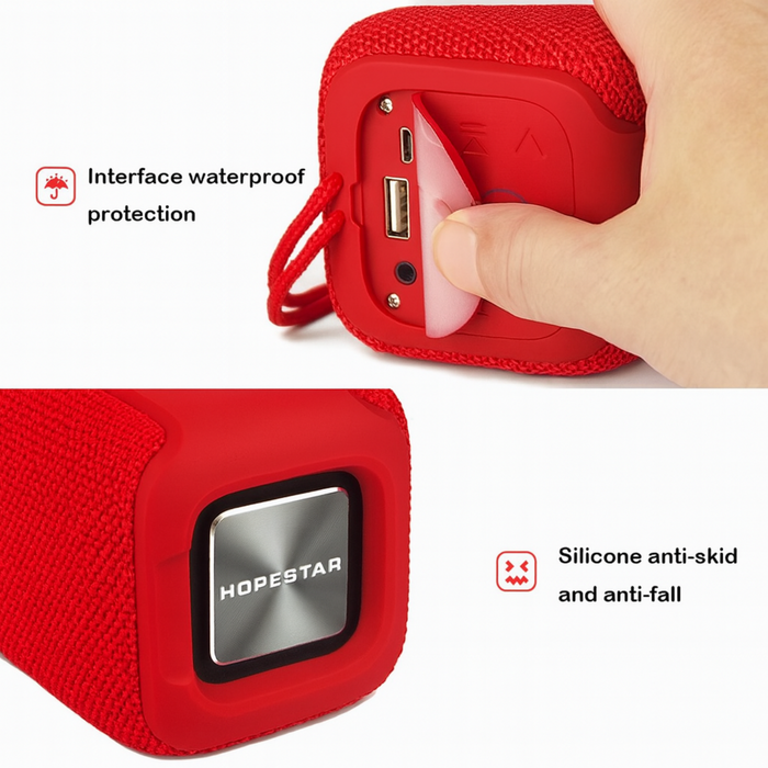 Profound Wireless Bluetooth Speaker – Water Resistant, 2400mAh Battery, TWS