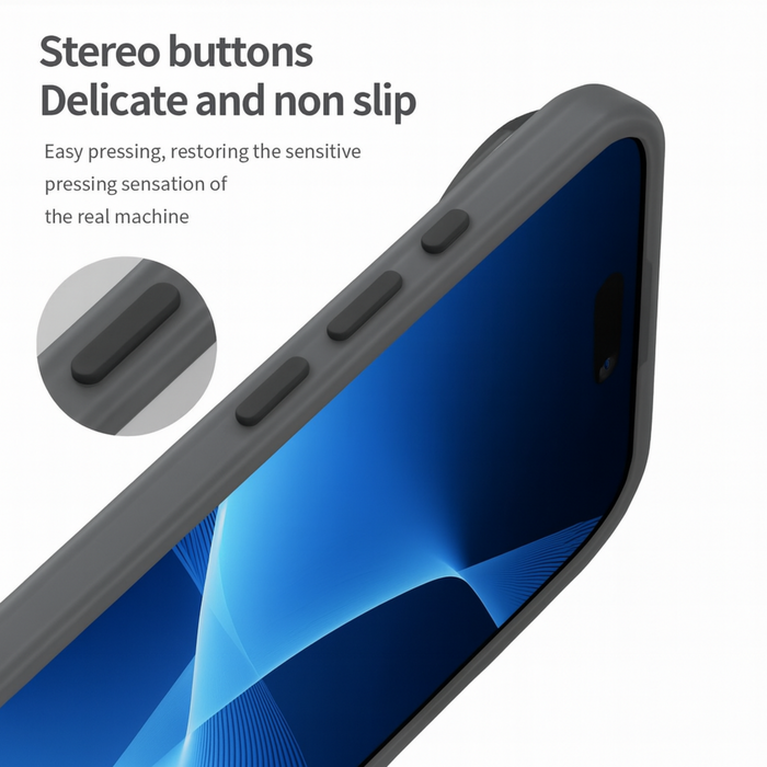 Heavy Duty Transparent Silicone Case with Electroplated Frame – Compatible with iPhone 17,17air,17pro,17pm Smartphones