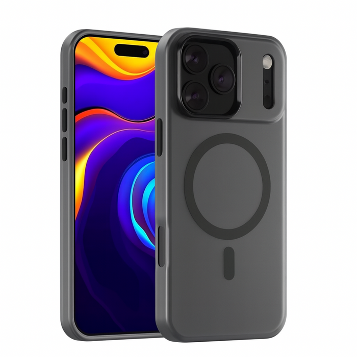 Heavy Duty Transparent Silicone Case with Electroplated Frame – Compatible with iPhone 17,17air,17pro,17pm Smartphones