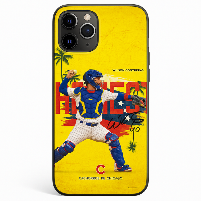 Wilson Contreras iPhone 11 Pro Max Case – Chicago Cubs Edition
