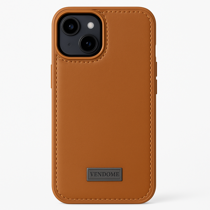 Tan Leather Case – iPhone 13/14 Universal