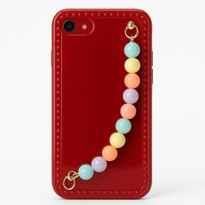 Colorful Bead Strap Phone Case – iPhone 7/8/SE