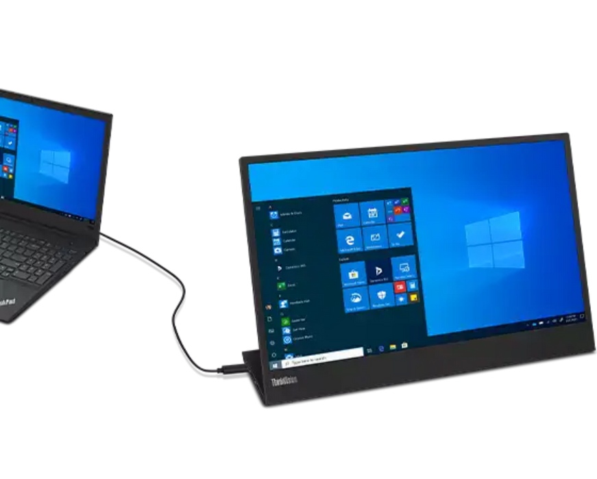 Lenovo ThinkVision M15 Mobile Monitor – 15.6” FHD USB-C