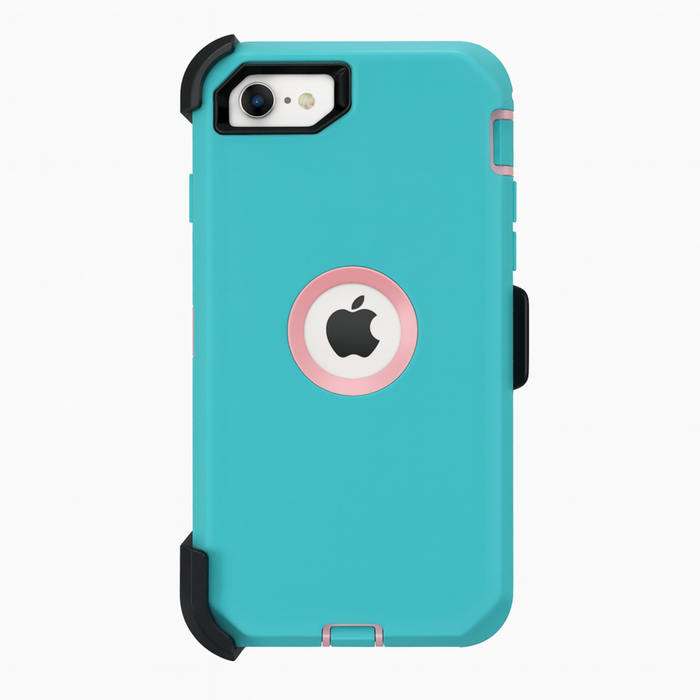 Rugged Heavy-Duty Case with Belt Clip for iPhone SE (2nd/3rd Gen)