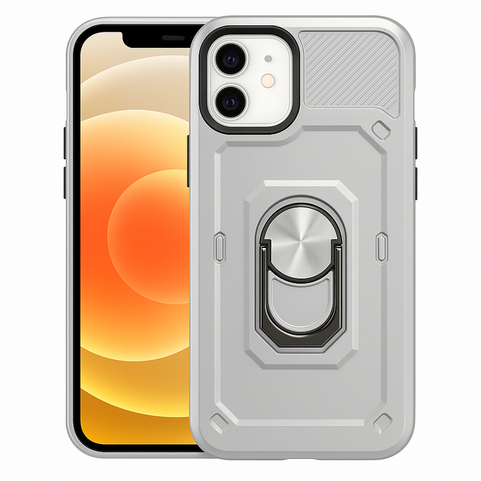 Magnetic Ring Armor Case