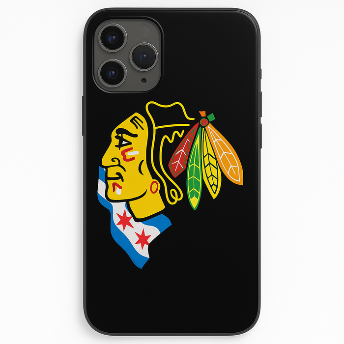 Chicago Blackhawks Cracked Case  iPhone 11 Pro Max