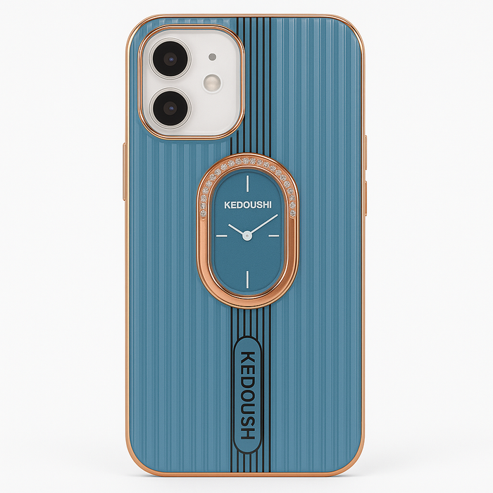 Kedoushi Luxury iPhone 12 / 12 Pro Case with Ring Stand – Multiple Colors