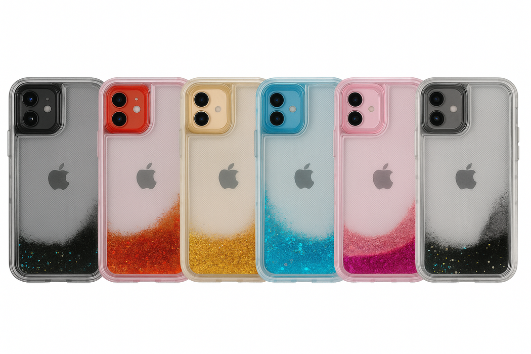 Liquid Glitter Phone Case for iPhone 12/12 Pro