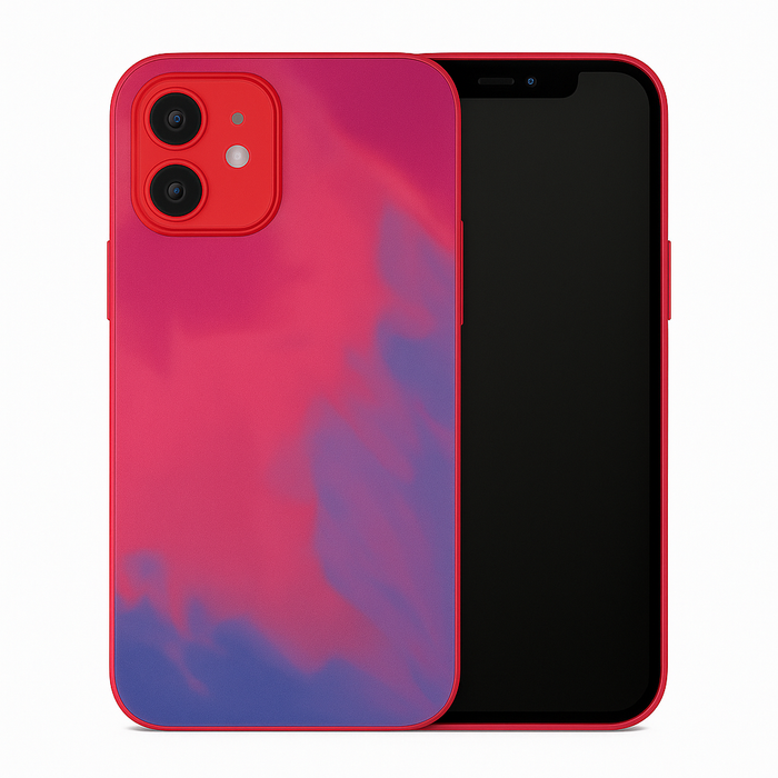 Abstract Watercolor iPhone 12 Case – Multiple Colors