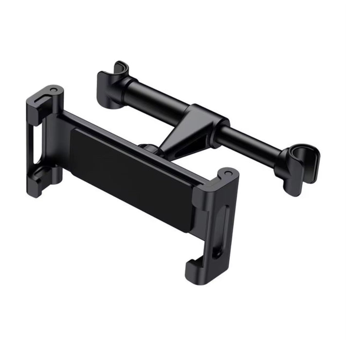 Universal Car Headrest Tablet & Phone Mount – 360° Adjustable Clamp Holder