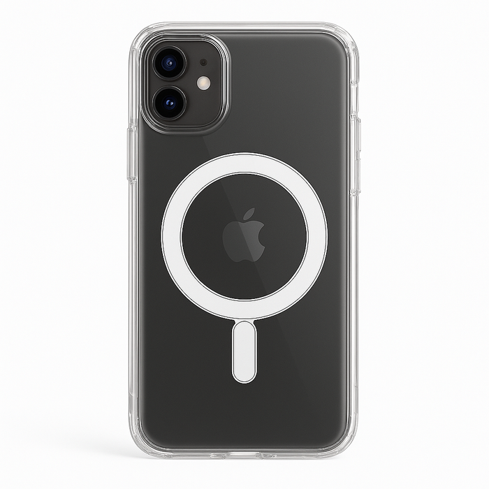 Magnetic Clear Case for iPhone 11 – MagSafe Compatible