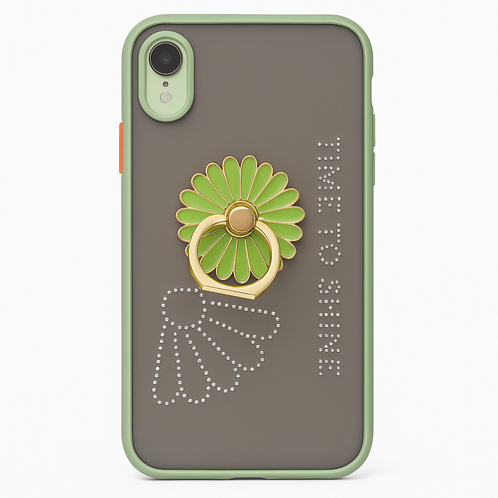 Daisy Ring Holder Case for iPhone XR – “Time to Shine
