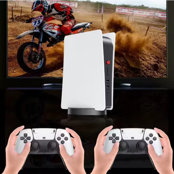 4K Classic Wireless Gaming Console with Dual Controllers – Retro Game Station