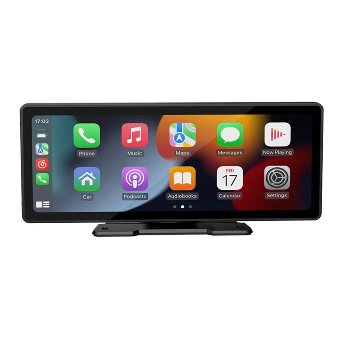 Portable Car Display – CarPlay & Android Auto | MirrorLink | Bluetooth | Backup Camera Support