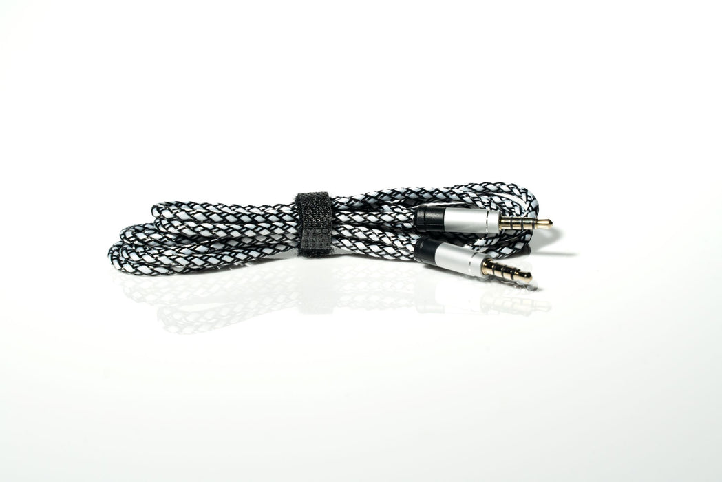 3.5mm AUX Audio Cable – Braided Male to Male Stereo Jack