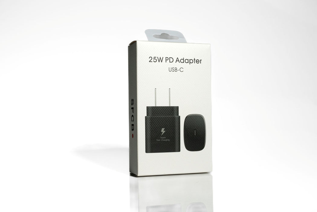25W USB-C PD Wall Charger – Fast Charging Home Adapter