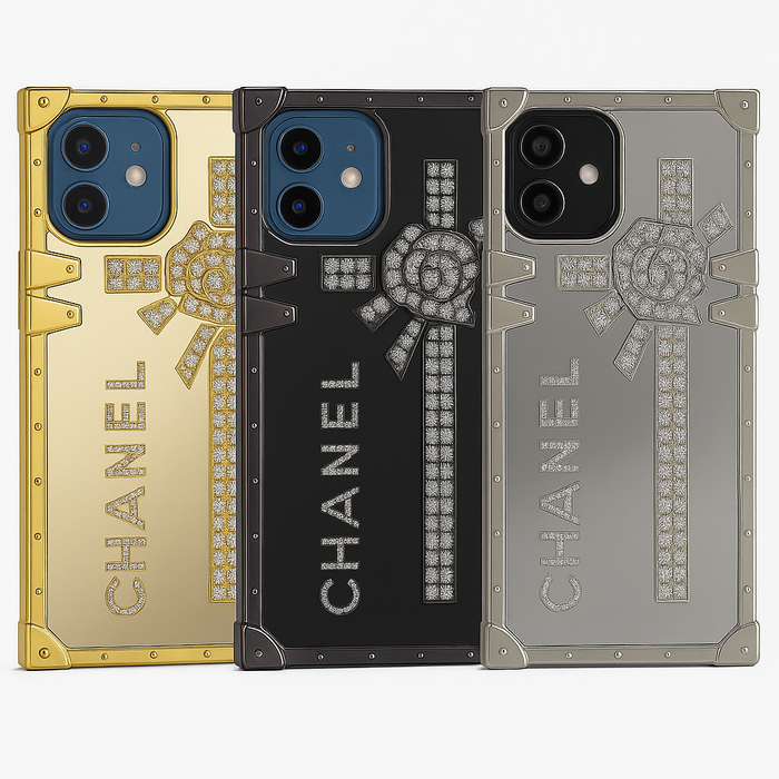 Luxury Rhinestone Armor Case – iPhone 12 Mini