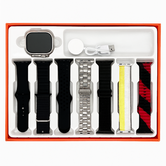 7-in-1 Smartwatch Set with Multiple Bands