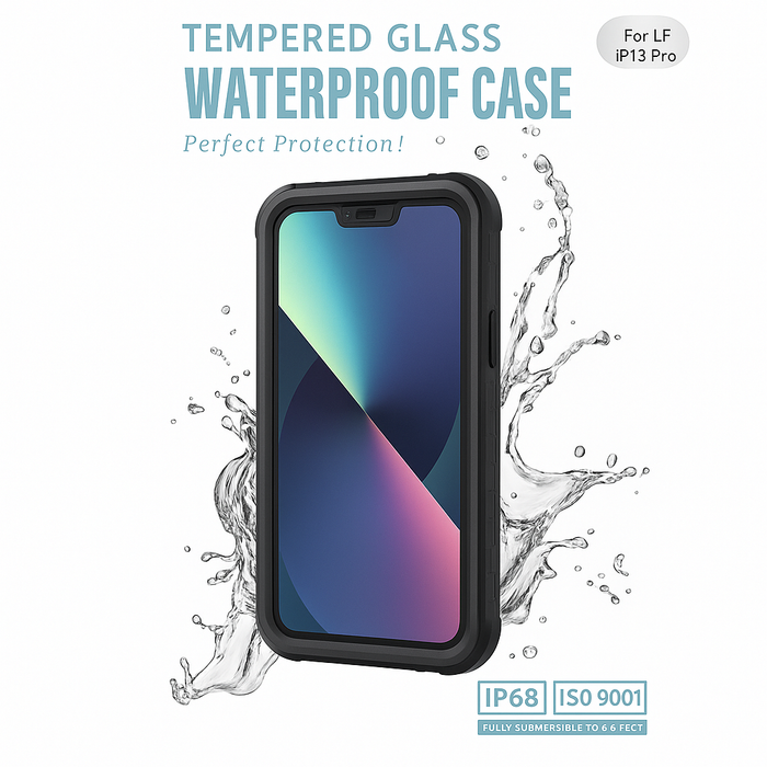 Waterproof Case with Built-in Screen Protector – iPhone 13 Pro