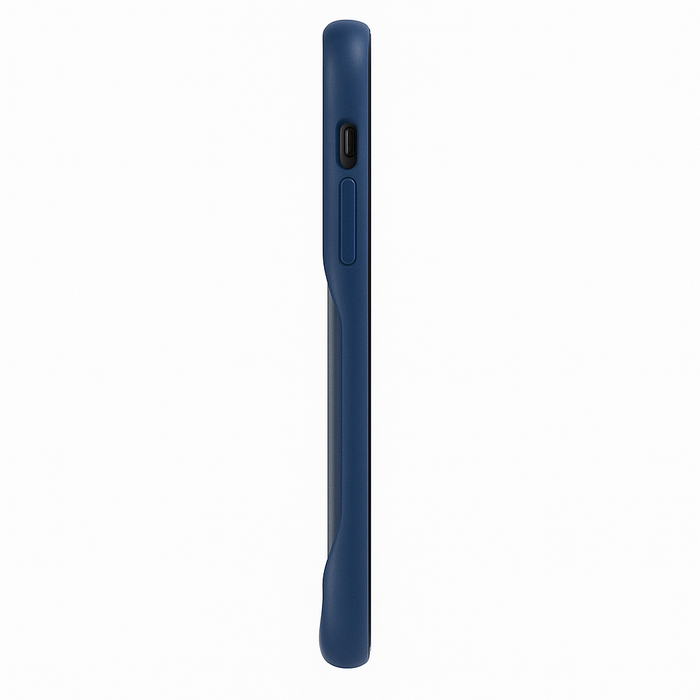Navy Blue Grip Case with Keychain for iPhone 11 Pro
