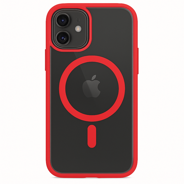 Magnetic Clear Case for iPhone 11 – Forest Green
