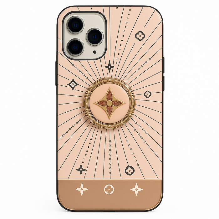 Luxury iPhone 11 Pro Max Case – Radiant Design with Ring Holder