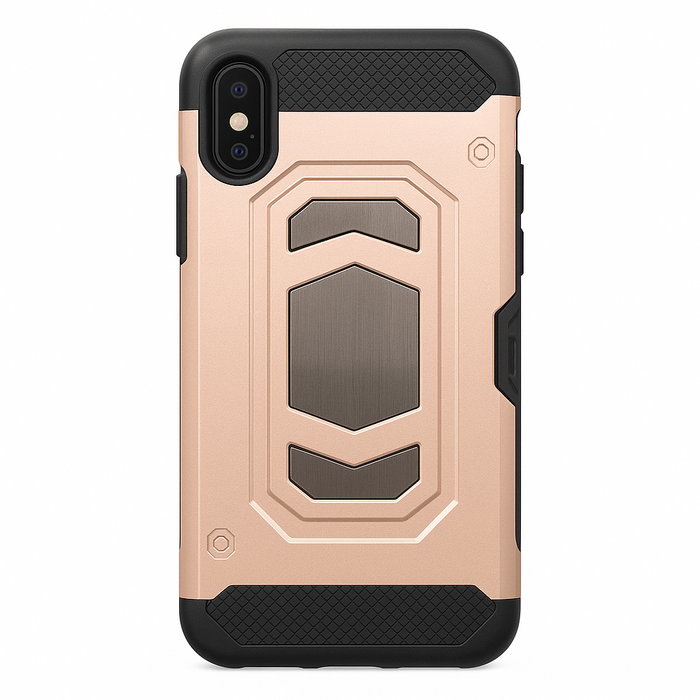 Armor Wallet Case – Rose Gold | iPhone X/XS