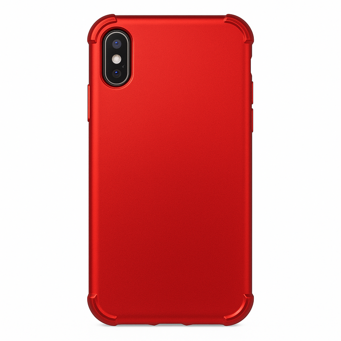 360 Full Body Shockproof Case – Red | iPhone X/XS