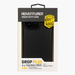 Black phone case packaging with 'Adventurer Heavy Duty Case' label on a white background