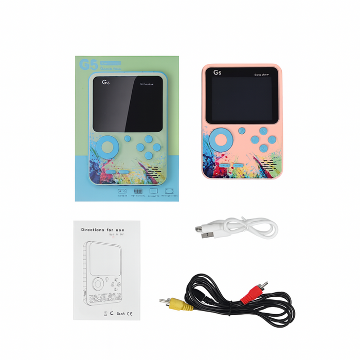 G5 Handheld Game Console – Retro Portable Gaming System (3.0” Screen)