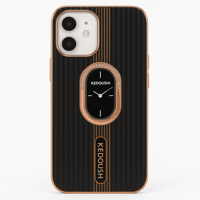 Kedoushi Luxury iPhone 12 / 12 Pro Case with Ring Stand – Multiple Colors