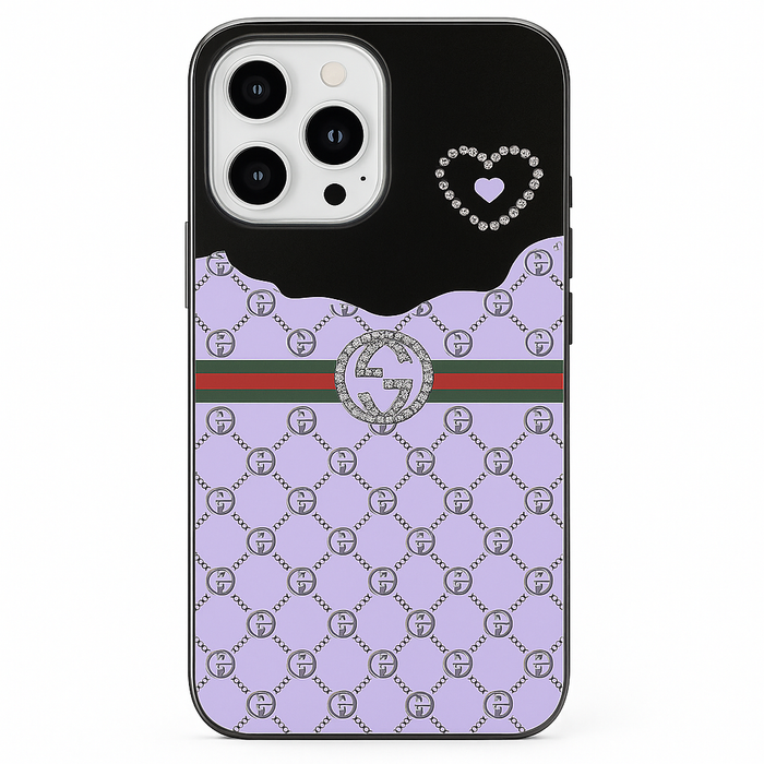 Designer-Inspired Luxury Rhinestone Case – iPhone 12 Pro Max