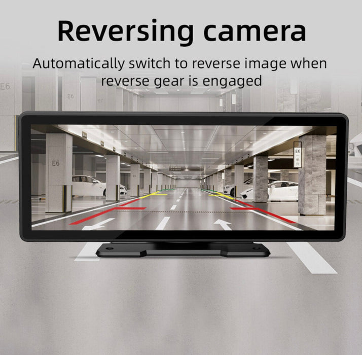 Portable Car Display – CarPlay & Android Auto | MirrorLink | Bluetooth | Backup Camera Support