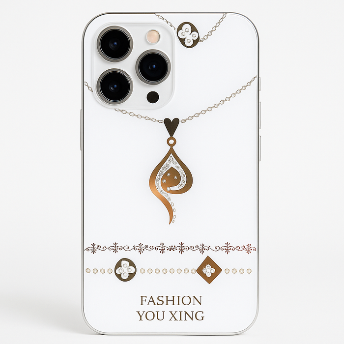 Fashion YOU XING - iPhone 13 Pro Case (Jewelry Design)