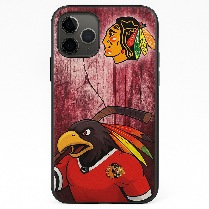 Chicago Blackhawks Cracked Case  iPhone 11 Pro Max