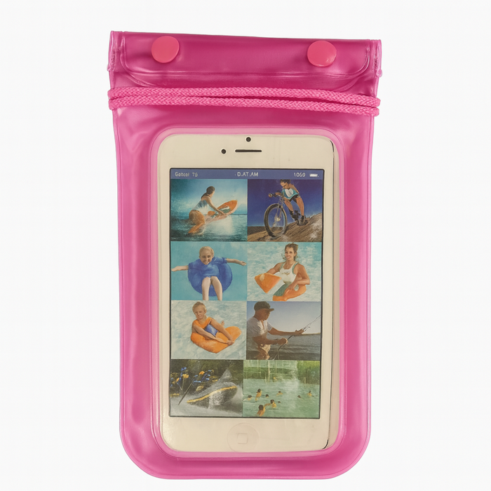 Universal Waterproof Phone Pouch with Lanyard – Fits up to 7.1” Phones