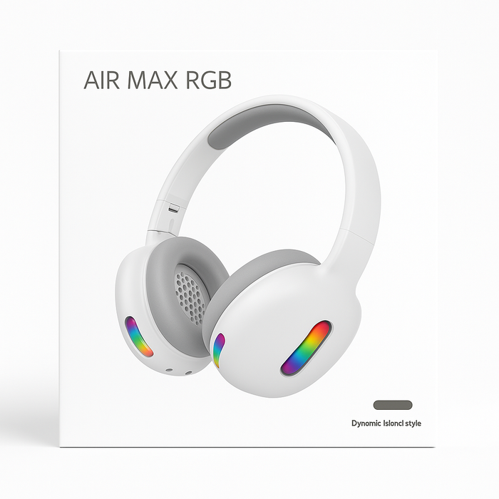 Air Max RGB Wireless Headphones – Over-Ear Bluetooth V5.3