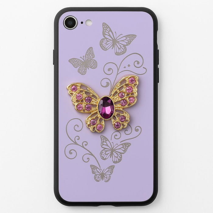 Butterfly Jewel Case – iPhone 7/8/SE