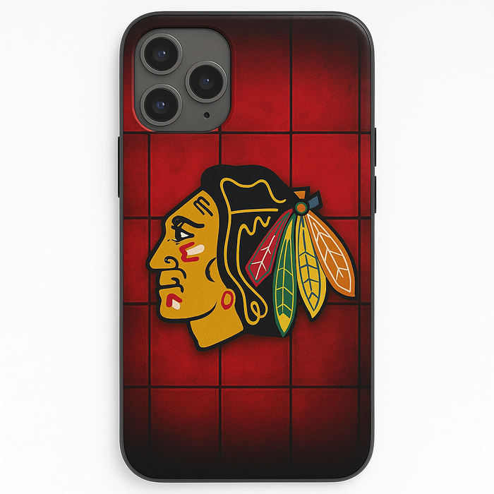 Chicago Blackhawks Cracked Case  iPhone 11 Pro Max