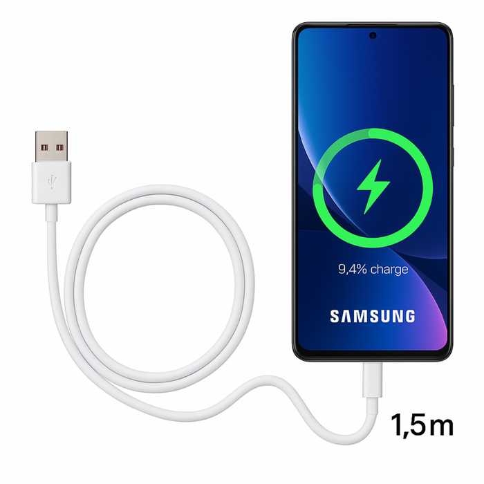 USB Type-C Charging & Data Cable – 1.5 Meter, 2.1A Fast Charge