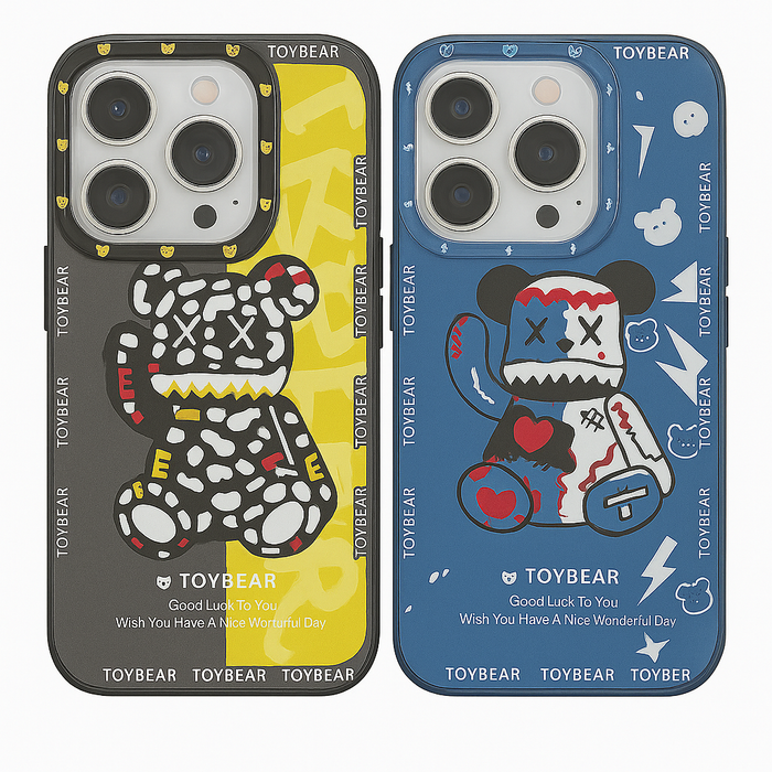 Toybear iPhone 13 Pro Case – Designer Cartoon Series (2 Styles)