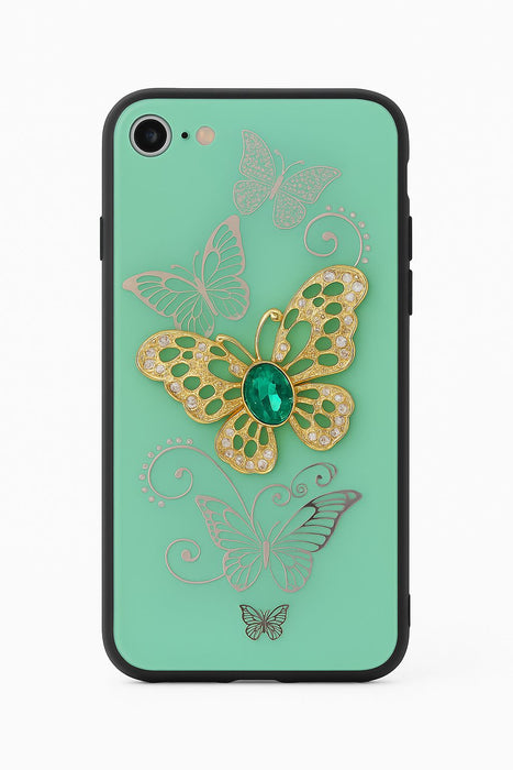 Butterfly Jewel Case – iPhone 7/8/SE