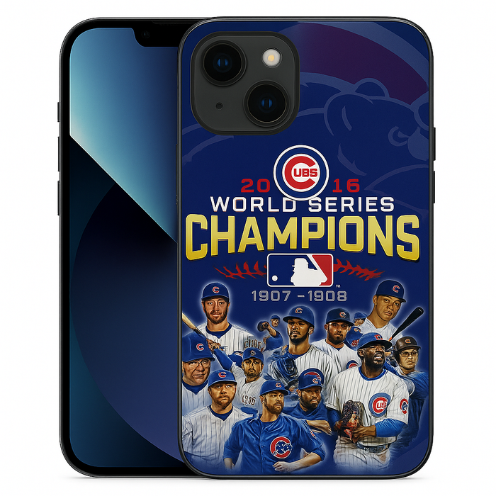 Chicago Cubs iPhone 13/14 Case - CUBS WIN Design