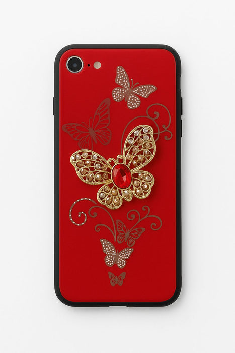 Butterfly Jewel Case – iPhone 7/8/SE