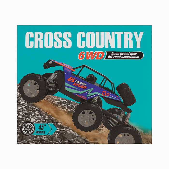 Extreme Speed 6WD Remote Control Rock Crawler Truck