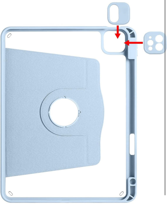 Heavy Duty Rotating Stand Case for iPad Pro 12.9” (2021/2022/2023)