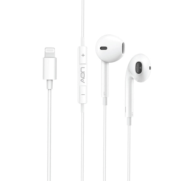 Lightning EarPods Wired In-Ear Headphones with Mic – MFi Certified for iPhone
