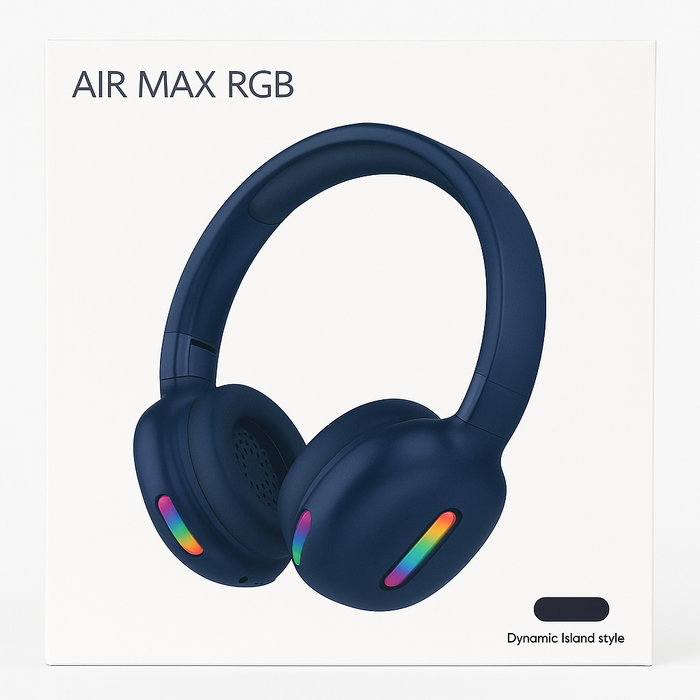 Air Max RGB Wireless Headphones – Over-Ear Bluetooth V5.3