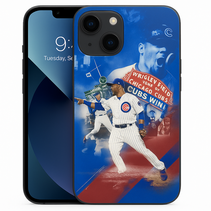 Chicago Cubs iPhone 13/14 Case - CUBS WIN Design