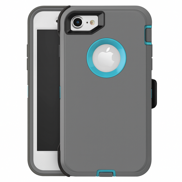 Phone case with Apple logo on a white background